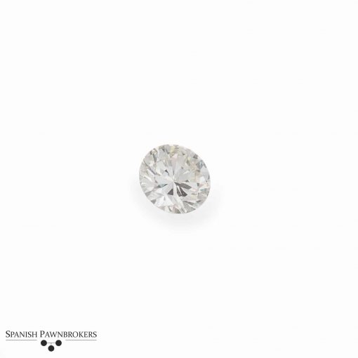 Loose round brilliant cut Diamond of 1.2 carats on GIA certificate k in colour and SI2 in clarity