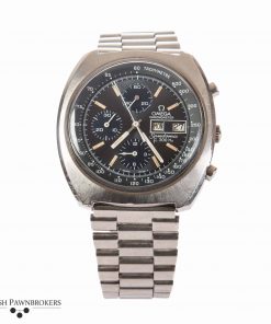 Pre-owned vintage Omega Speedsonic F300 Hz 188.0002 gents watch with stainless steel bracelet
