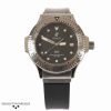 pre-owned hublot super professional 1850.140.1 watch on black rubber strap