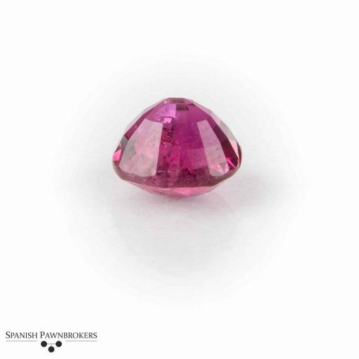 Loose Red Ruby Madagascar Oval faceted certificated GCS heated 5.31 carats